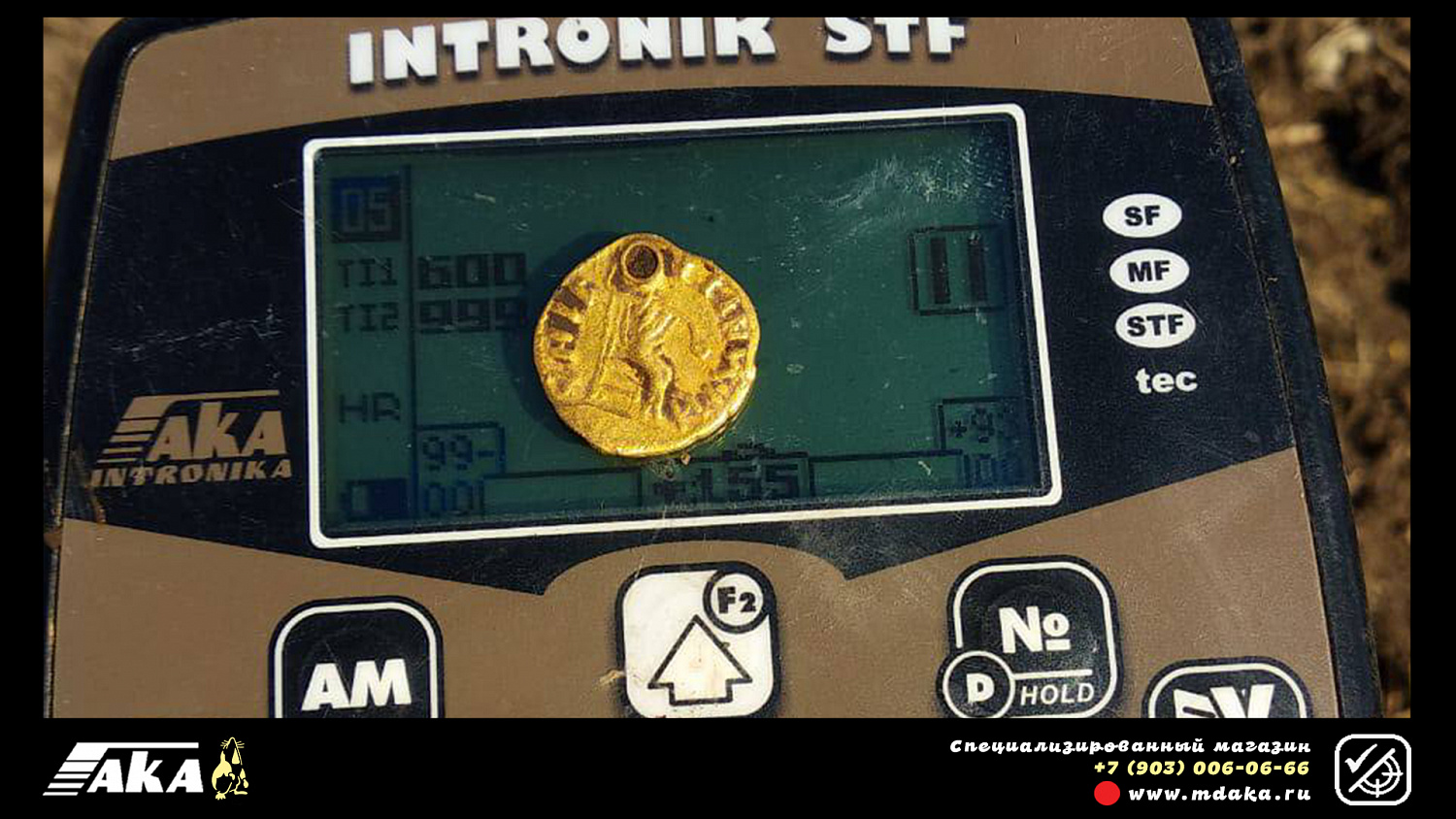 Интроник СТФ на телескопической штанге с Bluetooth