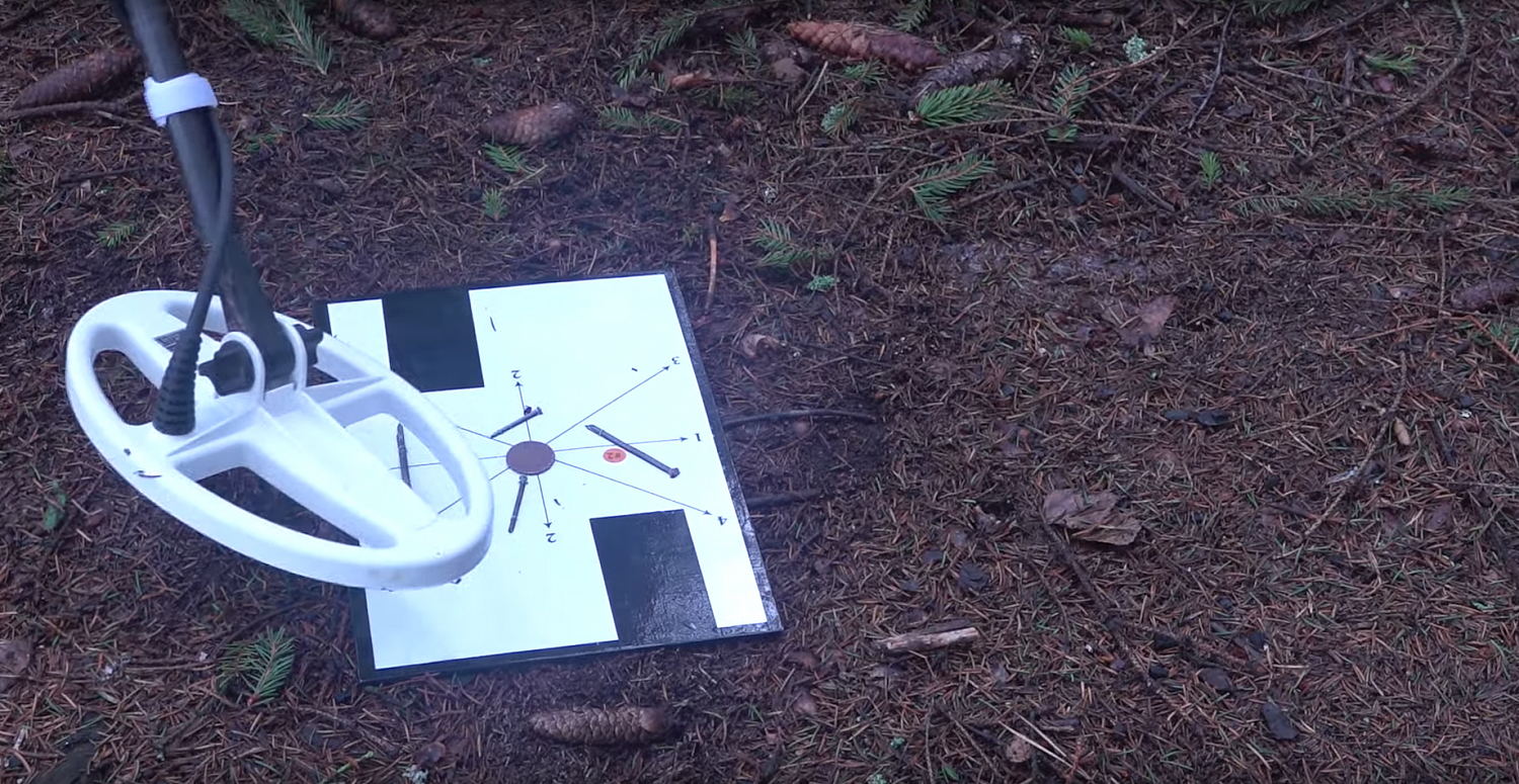 Как размер катушки влияет на разделение целей