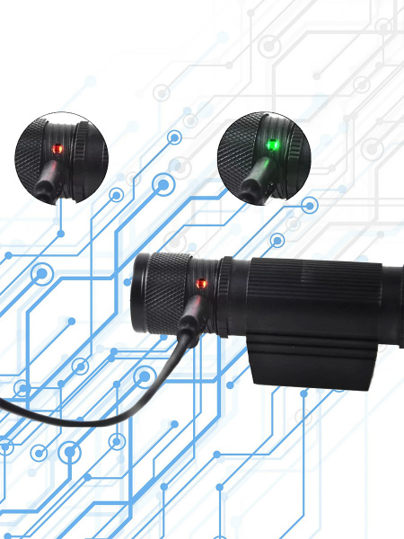 Фонарь копателя BORUiT D10