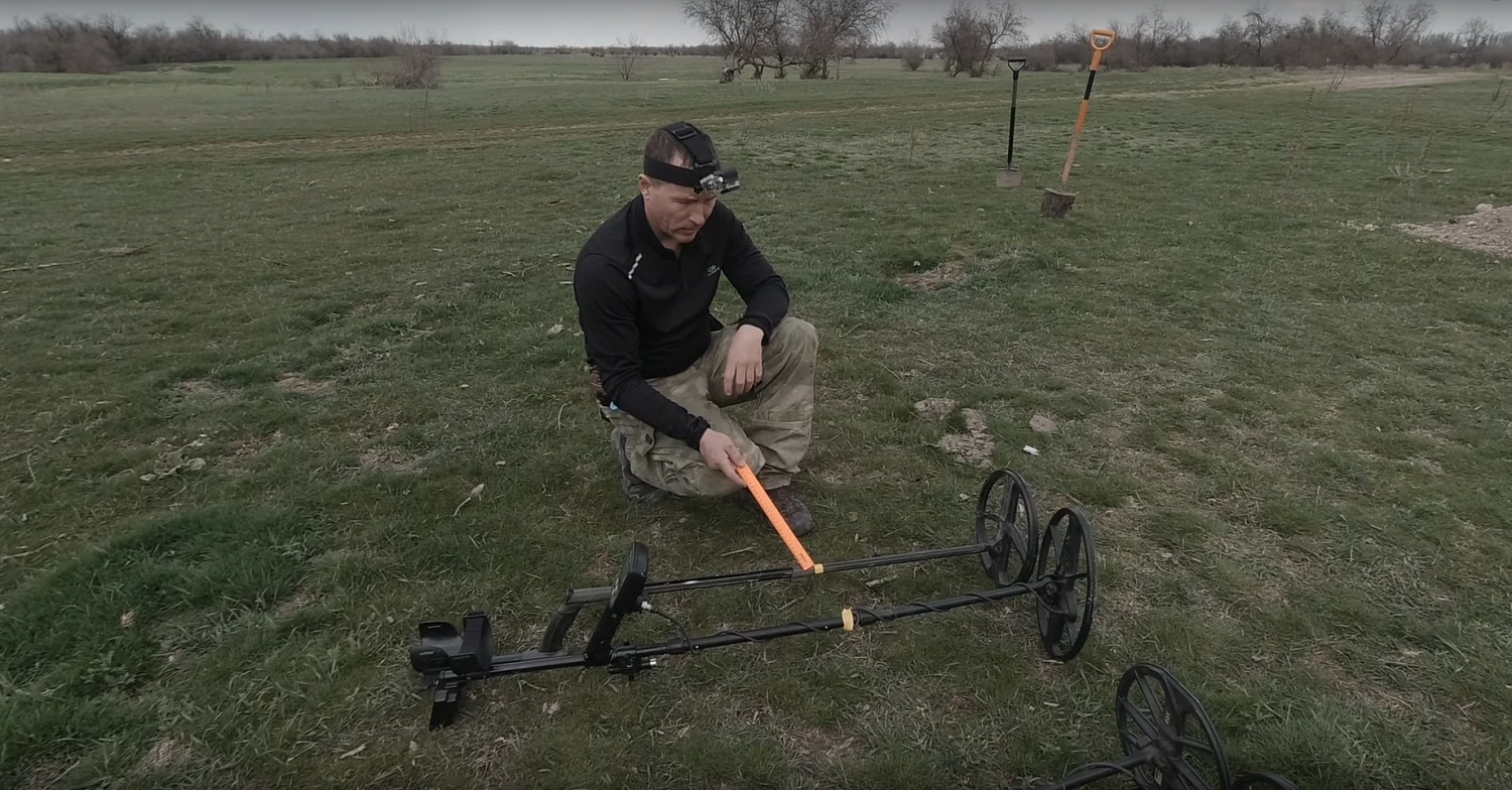 Потеря глубины цели в грунте: тесты на Intronic, Equinox, Signum, XP Deus