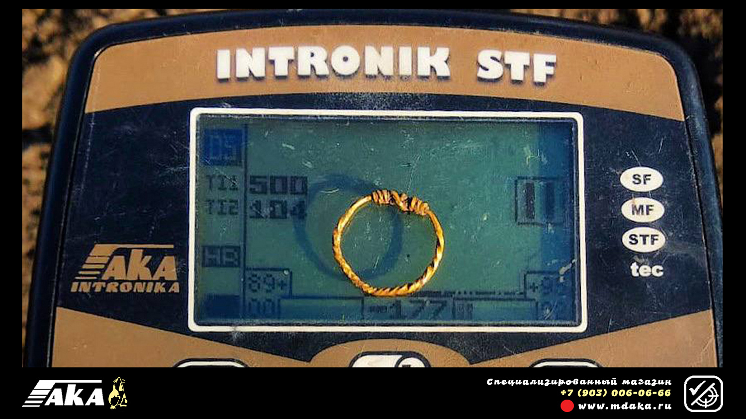 Интроник ПРО версии на телескопической штанге с Bluetooth