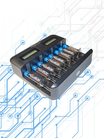 Robiton Volume Charger LCD