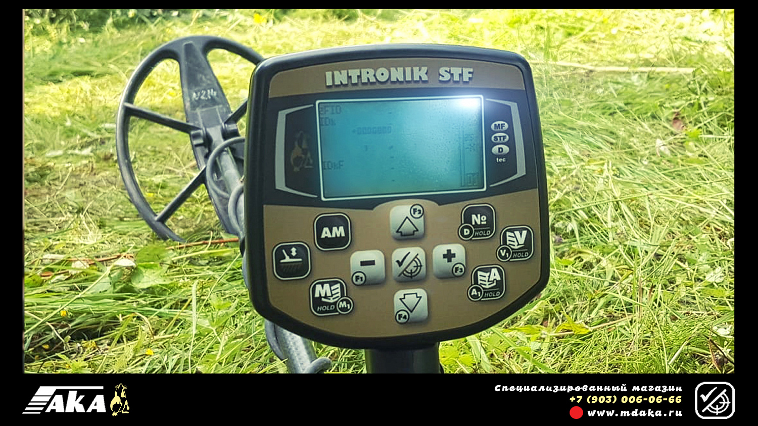 Интроник СТФ на телескопической штанге с Bluetooth