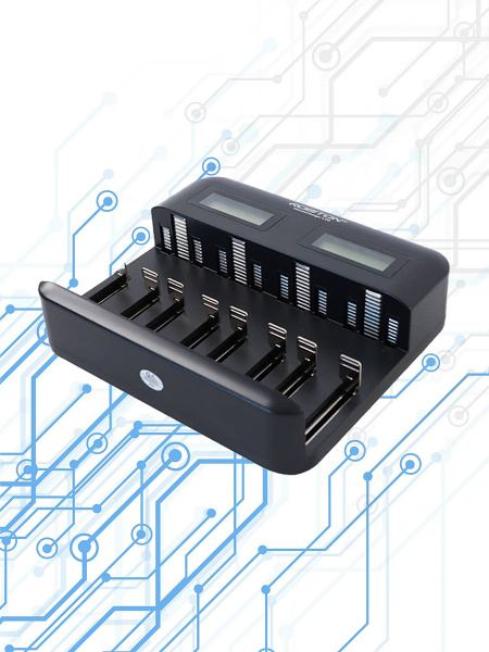 Robiton Volume Charger LCD