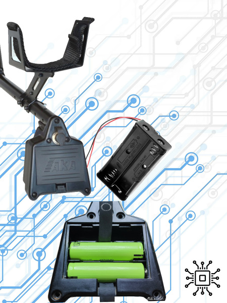 Установка 18650 в батарейный отсек Сигнума