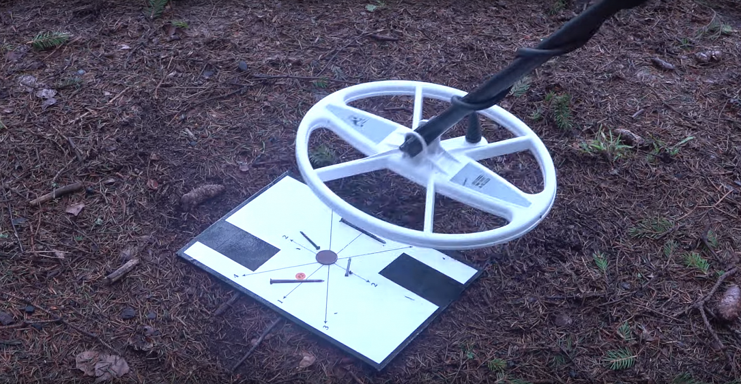 Как размер катушки влияет на разделение целей